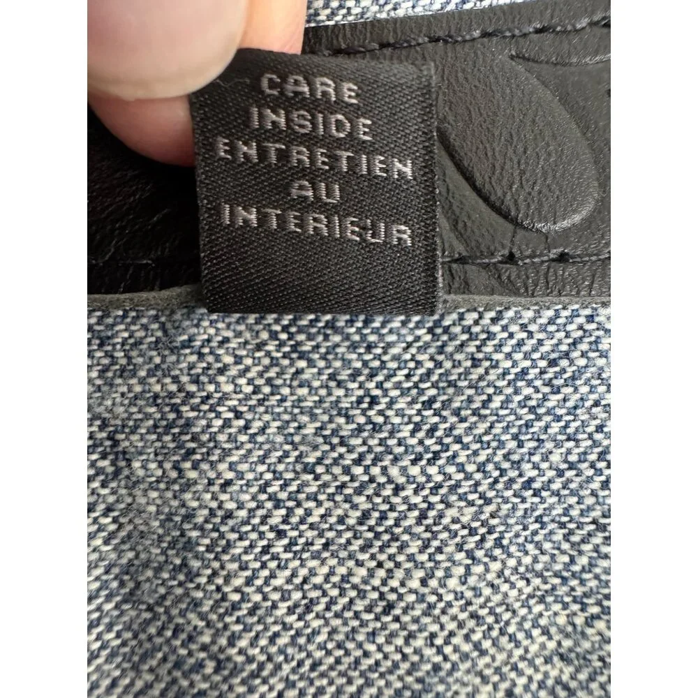 NWOT True Religion Womens S/P Denim Jacket Made-USA Button-Up Faded Blue Casual - Picture 8 of 12